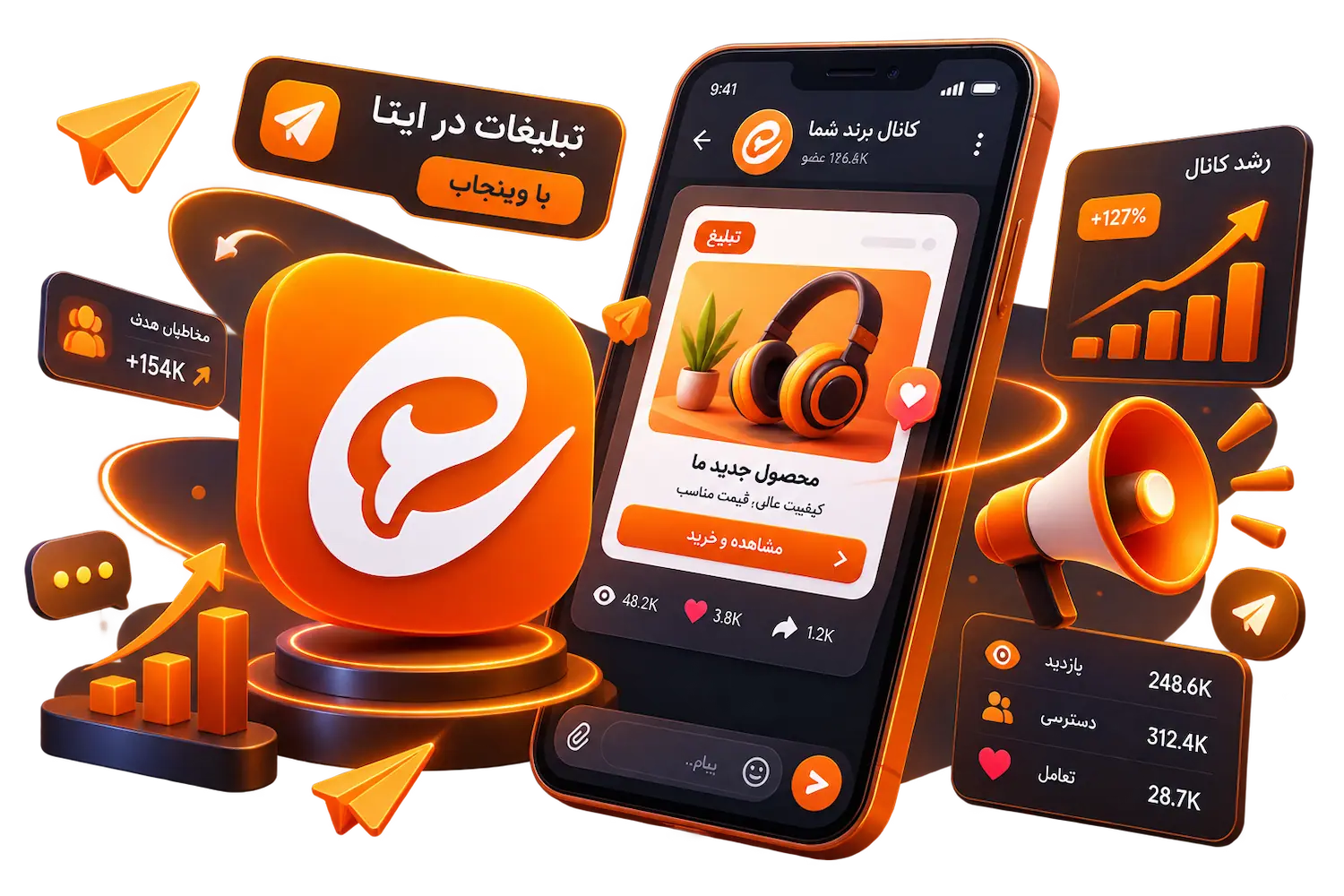 تبلیغات در ایتا