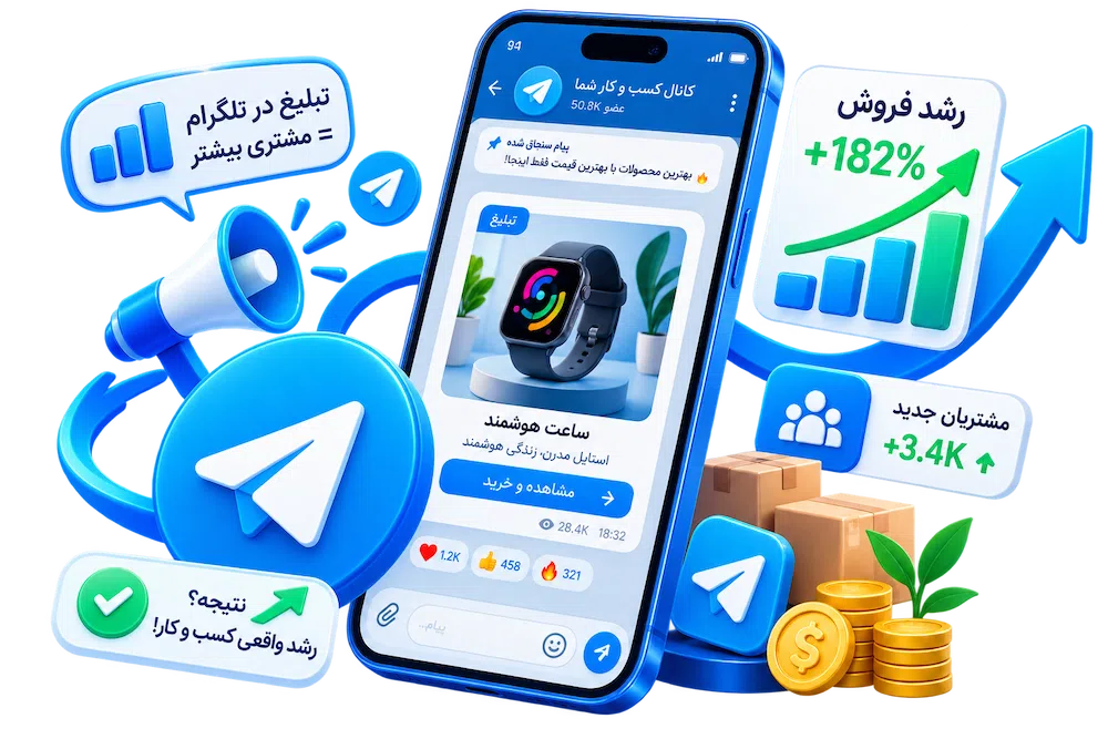 تبلیغات در تلگرام